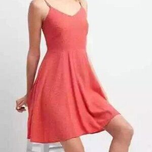 Gap teen Coral Print Spring Summer‎ Tank Cami Dress Size XLarge XL 16